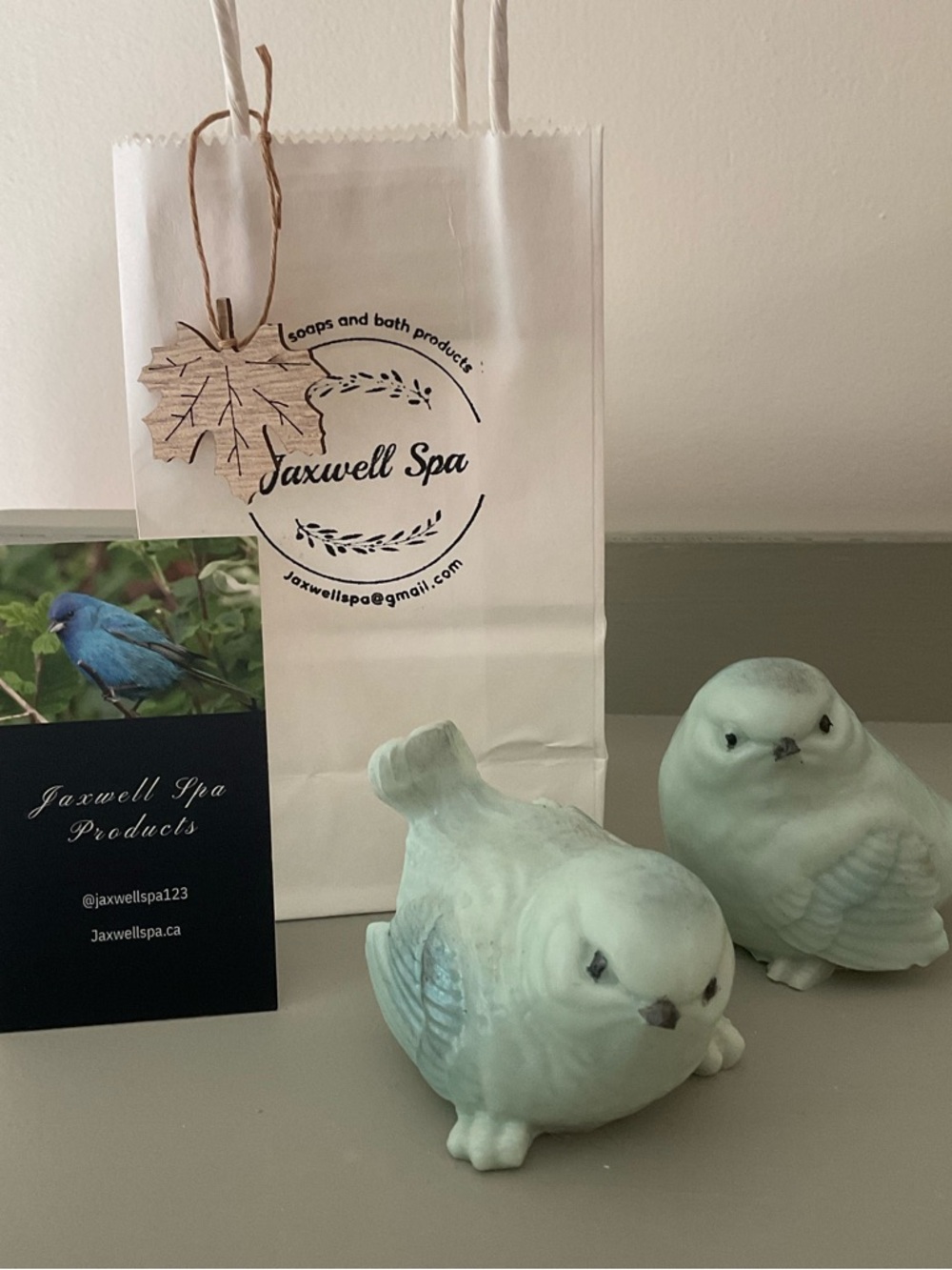 Jaxwell Spa Bird Soap Set